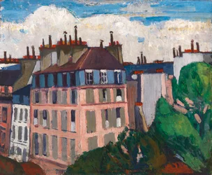 Tejados, París, 1909-1912
