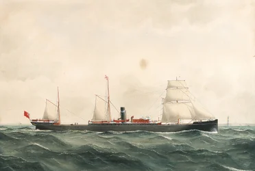 Barco de vapor "Manora