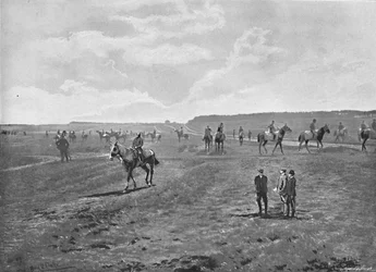 Bury Hills, Newmarket, c1896