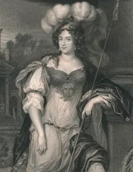 Frances Theresa Stewart, duquesa de Richmond, mediados del siglo XIX