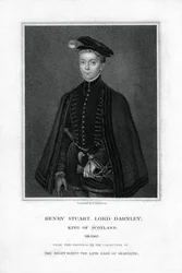 Henry Stuart, Lord Darnley, segundo esposo de María, Reina de Escocia, siglo XIX