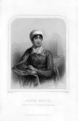 Joanna Baillie, poetisa y dramaturga escocesa, 1870
