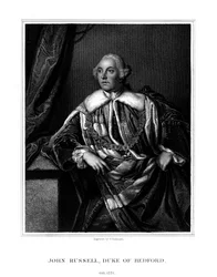 John Russell, 4º Duque de Bedford, estadista británico, 1832