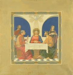 Cena en Emaús, 1915-1925