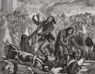 La masacre de la Guardia Suiza, 10 de agosto de 1792