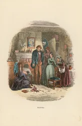 Ilustración para David Copperfield