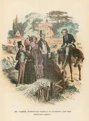 Ilustración para Dombey e hijo