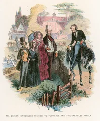 Ilustración para Dombey e Hijo