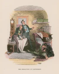 Ilustración para Martin Chuzzlewit