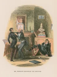 Ilustración para Martin Chuzzlewit