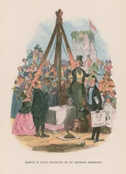 Ilustración para Martin Chuzzlewit