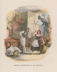 Ilustración para Nicholas Nickleby