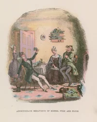 Ilustración para Nicholas Nickleby