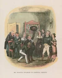 Ilustración para Nicholas Nickleby