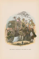 Ilustración para Pickwick Papers