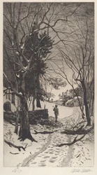 Sin título (Paisaje de invierno)