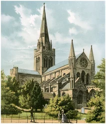 Catedral de Chichester, Sussex, c. 1870