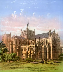 Catedral de Ripon, Yorkshire, c1870