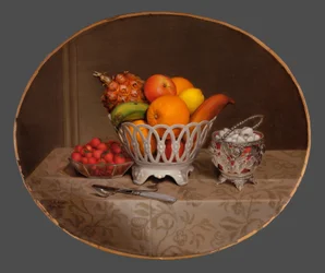 Naturaleza muerta con frutas