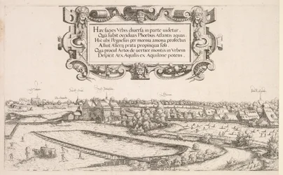 Vista panorámica de Núremberg: Parte izquierda