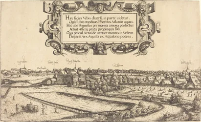 Vista de Núremberg desde el oeste [sección izquierda]
