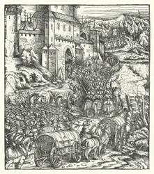 La captura de la ciudad de Tongeren