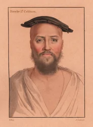 George Brooke, 9º Lord Cobham.,1812 (grabado)