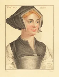 Isabel Shirley, esposa del Presidente del Tribunal Supremo inglés Sir Richard Lyster,1812 (grabado)