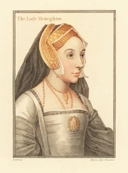 Mary Shelton, Lady Heveningham.,1812 (grabado)