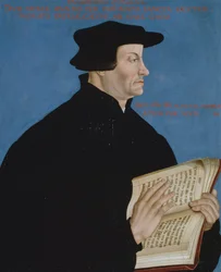 Retrato de Huldrych Zwingli (1848-1531)