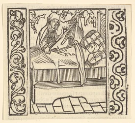 Cuidando a los Muertos, ilustración de Speculum Passionis, 1507