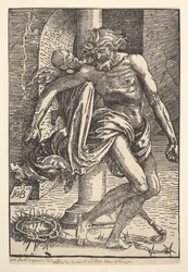Cristo con los Instrumentos de Tortura Sostenido por un Pequeño Ángel, 1517