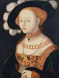 Alemán: Bildnis einer Dame Portrait of a Lady