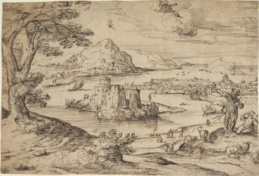 Paisaje con la caída de Ícaro