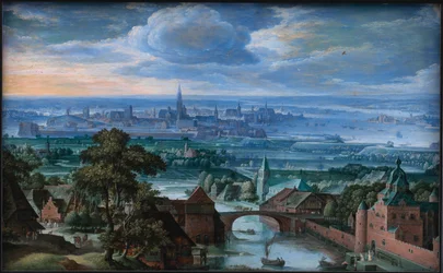 Paisaje con vista de Amberes