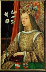 Leonor de Portugal (pintura sobre madera)