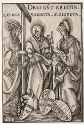 Las Tres Heroínas Cristianas: Santas Elena, Brígida y Isabel