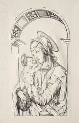 La Virgen con el Niño bajo un arco, 1508