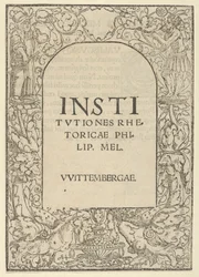 Borde del título, principios del siglo XVI