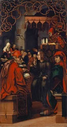 Cristo entre los doctores, 1512