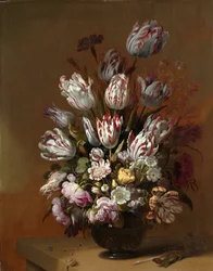 Naturaleza muerta con flores, 1639