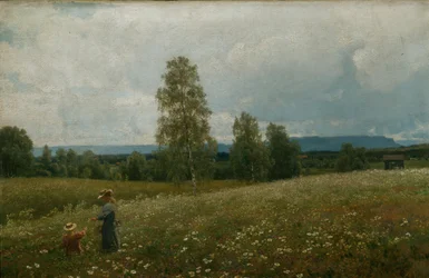 De Ringerike (óleo sobre lienzo)