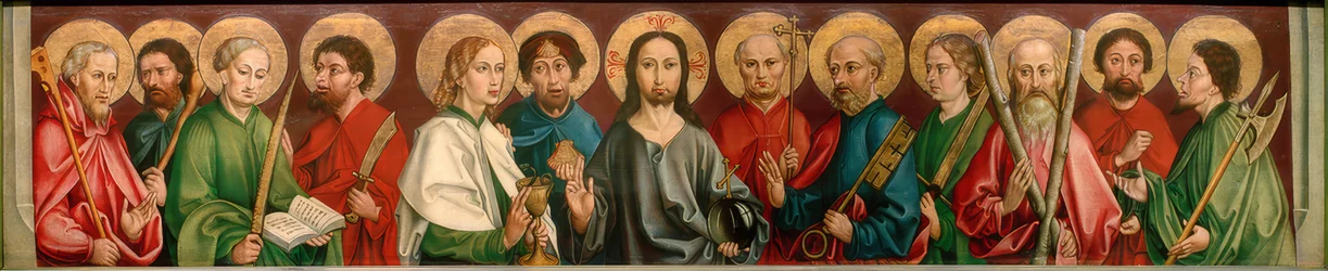 Cristo y los doce apóstoles