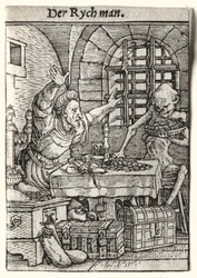 Danza de la muerte: El avaro, c. 1526