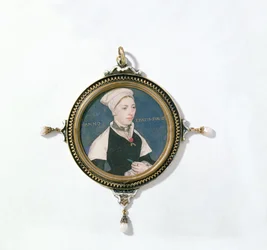 Jane Small, anteriormente conocida como Sra. Robert Pemberton, c.1540 (detalle)