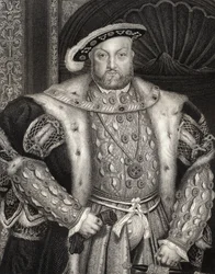Retrato del Rey Enrique VIII (1491-1547) de 