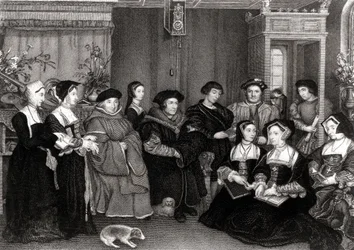 La familia de Thomas More (1478-1535), canciller de Inglaterra
