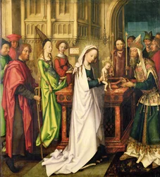 Representación de Cristo en el Templo, 1500