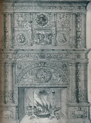 Dibujo de Chimenea, c1537