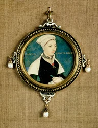 Retrato en miniatura de Margaret Pemberton
